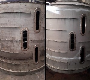 Foto oficial da página Tratamento INOX — Gran Química Soluções Industriais